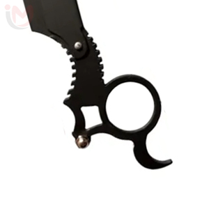 Professional Single Blade Razor Stainless Steel Handle Black Color Barber Shop Use Face Shaving <b>Tool</b> - Product Image 3