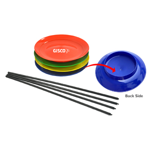 แท่นวางจอยเกมส์ยี่ห้อ GISCO รุ่นขายดี สำหรับจานรองพลาสติก ขนาด 22.9 ซม. น้ำหนักเบาและทนทาน - Product Image 6