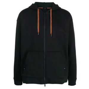 Mens Hooded Zip Sweatshirt Comfortable Street Style <b>Clothing</b> Wear - Product Image 6