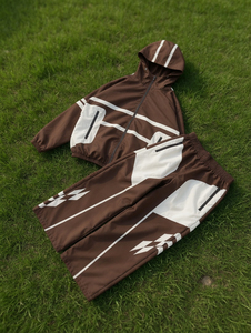 Custom Tracksuit Windbreaker Outfits Nylon Set Suit Sport <b>Jacket</b> Track Zip up Wind Breaker for <b>Men</b> and Pants high quality - Product Image 2