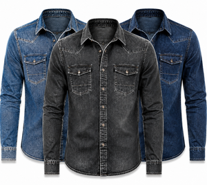 Chemise en jean premium - Product Image 2
