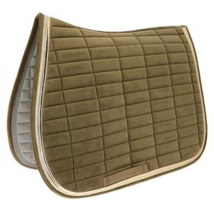 Tapis de selle de cheval en velours écologique avec couleur et taille personnalisées - Product Image 5