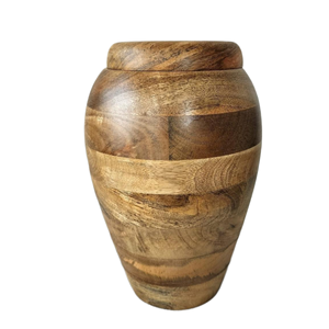 Wooden Cremation <b>Urn</b> Keepsake Memorial <b>Urn</b> Adult Ashes Container Garden Tribute Holder - Product Image 4