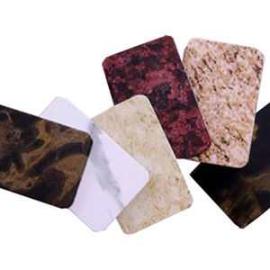 Panneau composite en <span class=keywords><strong>aluminium</strong></span> PVDF <span class=keywords><strong>de</strong></span> 4 mm, finition marbrée haute brillance, panneau Alucobond pour revêtement mural d'hôtel <span class=keywords><strong>de</strong></span> luxe, décoration <span class=keywords><strong>de</strong></span> hall - Product Image 3
