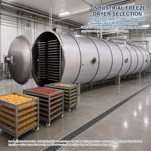 Lyophilisateur industriel FFD-200 pour café, thé et extraits, capacité de 200m³ et 2400kg par lot, avec chambre en SUS304 et pour la transformation alimentaire - Product Image 3