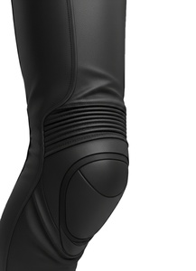 Pantalones de Motociclismo de Cuero con Protección Blindada CE, Protección para Rodillas, Estilo Profesional, Alta Visibilidad, Logotipo con Detección de Agujas, para Hombre - Product Image 2