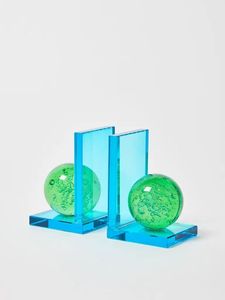 Transparent Acrylic Bookend <b>Stand</b> For Creative Bookshelf Decoration And Professional Office Organization Needs - Product Image 4