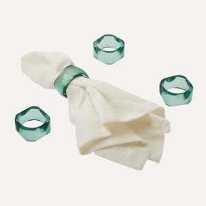 <b>Epoxy</b> Resin Napkin Ring romantic event <b>table</b> styling and charming Fashion Trendy Transparent Resin Napkin Ring - Product Image 1