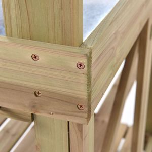 Garden Wooden Plant Bench Work <b>Station</b> for <b>Tool</b> Cabinets - Product Image 4