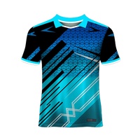 Maillots de football unisexes à manches courtes en polyester 220g, légers, respirants et à séchage rapide, personnalisables avec logo par sublimation – Vente en gros