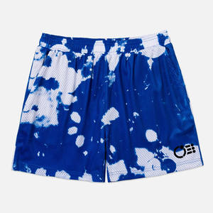 Shorts pour hommes imprimés numériquement, vente chaude, logo personnalisé, maille respirante, entraînement sportif, streetwear, coupe ajustée - Product Image 4