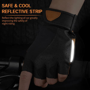 High Quality Short <b>Finger</b> <b>Bike</b> Gloves with New Design Gel Padded Outdoor Road Cycling anti slip riding glove - Product Image 2