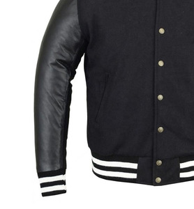 OEM Custom Varsity <b>Jacket</b> <b>for</b> Unisex Winter High Quality Leather Sleeves College Baseball Letterman Wool Varsity <b>Jacket</b> <b>for</b> <b>Men</b> - Product Image 4