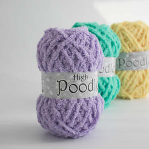 Hilo de lana suave YARNA High Poodle (80g) para tejer, fibra natural de moda, para manualidades, tejido refinado, decoración del hogar colorida y llamativa - Product Image 4