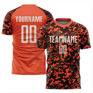 Camisetas de Fútbol Personalizadas de Manga Corta y Transpirables con Impresión de Logotipo Personalizado, Servicio OEM para Pedidos de Equipos - Product Image 4