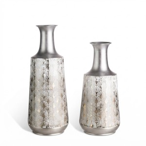 Classic Metal Flower <b>Vase</b> Elegant Artistic Flower Holder For Hotel Restaurant Banquet Wedding Home Interior - Product Image 6