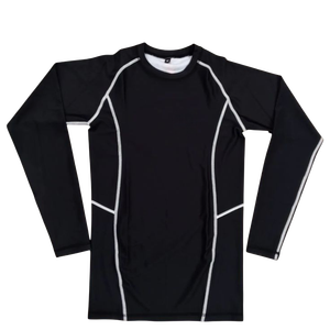Maillot de compression personnalisé à manches longues, fabricant OEM, imprimé par sublimation - Product Image 1
