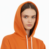 Setelan Training Pria Bahan Fleece Reflektif 2026 Model Terbaru Custom Logo Resleting Polos Hoodie