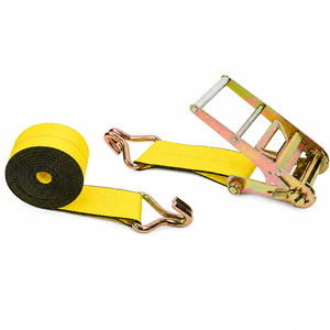 Correa de Amarre Industrial de Poliéster Premium de Alto Rendimiento de 100 mm, Resistencia a la Rotura de 5000-10000 kg, Ganchos Personalizables, GS/CE - Product Image 1