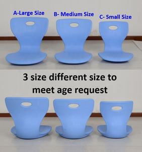 Muebles para estudiantes escolares, taburete moldeado por soplado de plástico de tres tamaños, silla de asiento, carcasa - Product Image 2