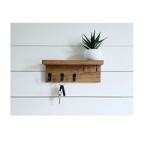 Wooden <b>Key</b> <b>Hook</b> Premium <b>Wall</b> Utility Companion Designed to Enhance Household Storage with Elegant Interior Coordination - Product Image 2