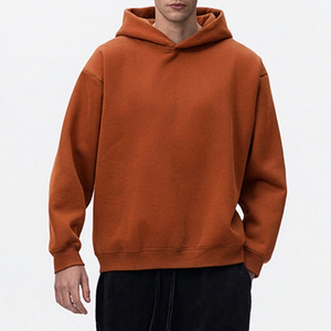 Sudadera con Capucha Personalizada para Hombre, Bordada con Estampado de Silicona, 100% Algodón, Felpa, Estilo Urbano, Servicio OEM al por Mayor - Product Image 3