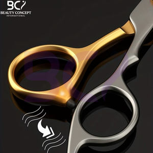 Ciseaux de barbier ergonomiques texturés en acier inoxydable 6,5 pouces, affûtés à la main, pour usage domestique et professionnel – Nouveau produit tendance à prix de gros - Product Image 6