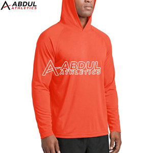 Sweat-shirts de sport pour homme, tissu extensible à séchage rapide, pour la musculation, la course à pied et les entraînements quotidiens - Product Image 4