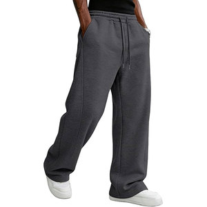 Pantalones Deportivos Casuales Holgados de Color Sólido para Hombre, Marca HUNTER SPORTS, Hechos a Medida OEM/ODM, 100% Algodón, Transpirables, de Peso Medio - Product Image 3