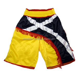Pantalones cortos de MMA de sublimación personalizada de alta elasticidad para Kickboxing BJJ Fight Muay Thai-para ropa de artes marciales - Product Image 6