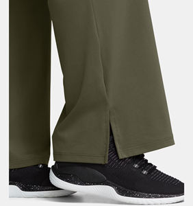 Pantalon de yoga taille haute pour femme, coupe droite et large, avec découpe latérale à la cheville, nouveau design, grande taille, pour entraînement et fitness - Product Image 5