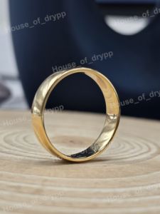 925 <b>Sterling</b> <b>Silver</b> Rhodium Plated <b>Wedding</b> <b>Band</b> Minimalist Design Unisex Wear Wide <b>Band</b> for <b>Wedding</b> Occasion - Product Image 4