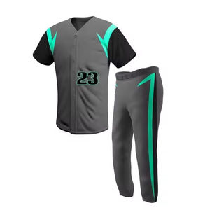 Maillots de baseball personnalisés de qualité supérieure, ensembles imprimés par sublimation, uniformes de baseball de bonne qualité - Product Image 2