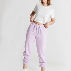 2026 Summer 100% Polyester Solid Casual 2 Piece Women's Sweatsuit Tracksuit Wholesale <b>Set</b> with Short Top & Full-Length Pants - Product Image 5