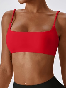 Soutien-gorge de sport pour femme en tissu super doux et respirant, à prix avantageux, idéal pour l'entraînement et les séances de fitness, pour la salle de sport. - Product Image 3