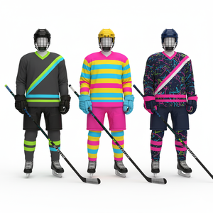 Vente en gros d'uniformes de hockey sur glace RAPID SPORTS personnalisés 2026 |   Ensemble de maillots sublimés professionnels |   100% polyester, séchage rapide |   Fabrication OEM en gros - Product Image 6