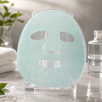 OEM Y583 40GSM Feuille de masque en fibre de thé vert antioxydante, Matières premières pour substrat de masque facial et soin de la peau