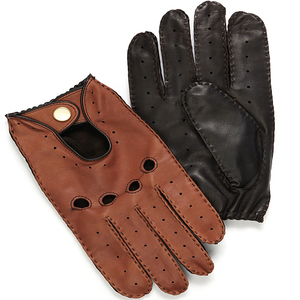 Gants de conduite en cuir rayés sur mesure de haute qualité pour la moto, le cyclisme, les sports de plein air, les voyages printemps/été - Product Image 6
