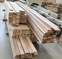 Panneau de sauna en cèdre rouge occidental, revêtement mural et de plafond en bois rainuré et langueté pour salle de sauna