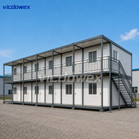 Clinique en conteneur préfabriqué VICDOWEX pour camp de construction et utilisation médicale en zone isolée