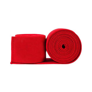 Genouillère Élastique Rouge Unie de Compression pour Hommes et Femmes – Idéale pour le Sport et le Fitness - Product Image 1