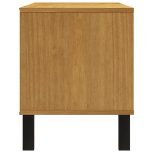 Legno massello pino TV Stand FLAM dimensioni modello 43.3 "x 15.7" x 19.7" - Product Image 6