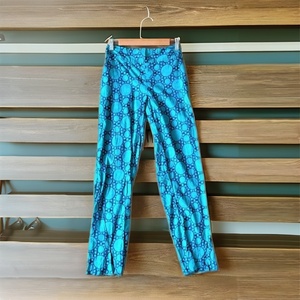 Pantalones personalizables de algodón para mujer, pantalones acampanados estampados informales de exportación a granel de verano transpirables de calidad superior con cremallera para vacaciones - Product Image 1