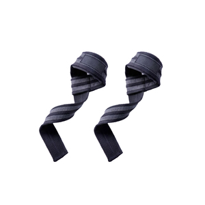 GAPE SPORTS Lifting Straps Black Red Polyester Nylon High Stretch Anti-Slip for Closure Weightlifting <b>Strength</b> <b>Training</b> - Product Image 1