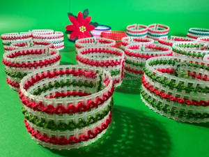 Ronds de serviette uniques faits à la main pour rehausser les tables de dîner élégantes, les occasions festives et les arrangements de repas élégants à la maison. - Product Image 3