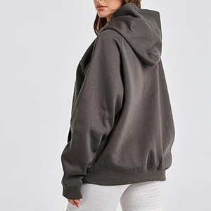 SOFT APPARELS Sudadera con Capucha de Forro Polar para Hombre, Corte Regular, Ropa Casual de Invierno, Manga Larga, Color Sólido, Tejido de Punto, 100% Algodón - Product Image 3
