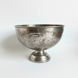 Offre d'usine : Bol à glace en argent antique, refroidisseur de boissons en métal artisanal de qualité supérieure pour hôtels de luxe et événements extérieurs - Product Image 3