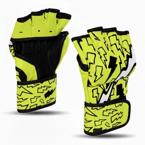 Gants de boxe MMA personnalisés avec logo imprimé OTTOMAN CARPORATION, poignées antidérapantes, imperméables, design léger, cuir synthétique - Product Image 3