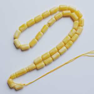 Pulsera de resina Baklite estilo vintage original, cuentas de oración tipo rosario, pulsera islámica árabe, Misbaha. - Product Image 3