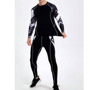 Combinaison de compression OEM de qualité supérieure, durable, extensible et respirante pour l'entraînement physique et les vêtements de sport - Product Image 5